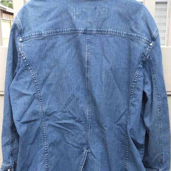 Vintage 90s Cotton Ginny Jean Jacket - Picture 4 of 6